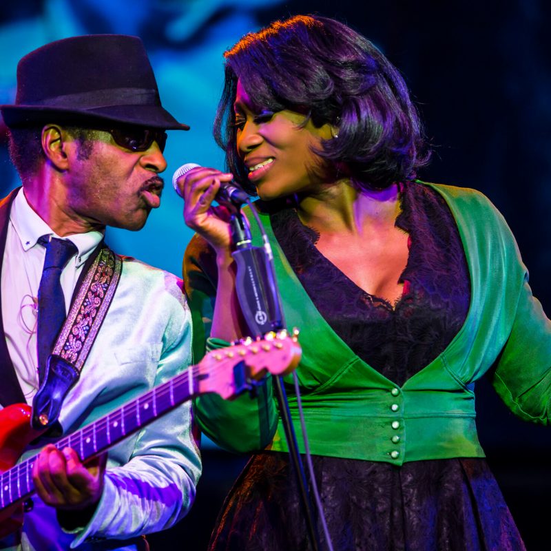 a couple of people that are talking to each other